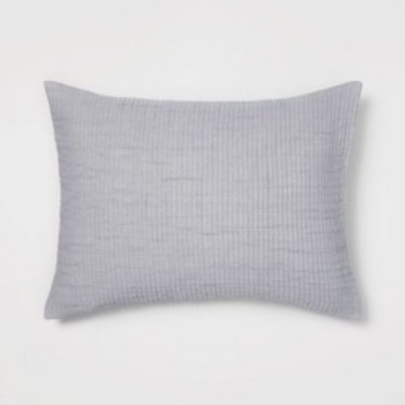 Opalhouse Bedding Standard Gauze Pillow Sham Gray Sky Opalhouse